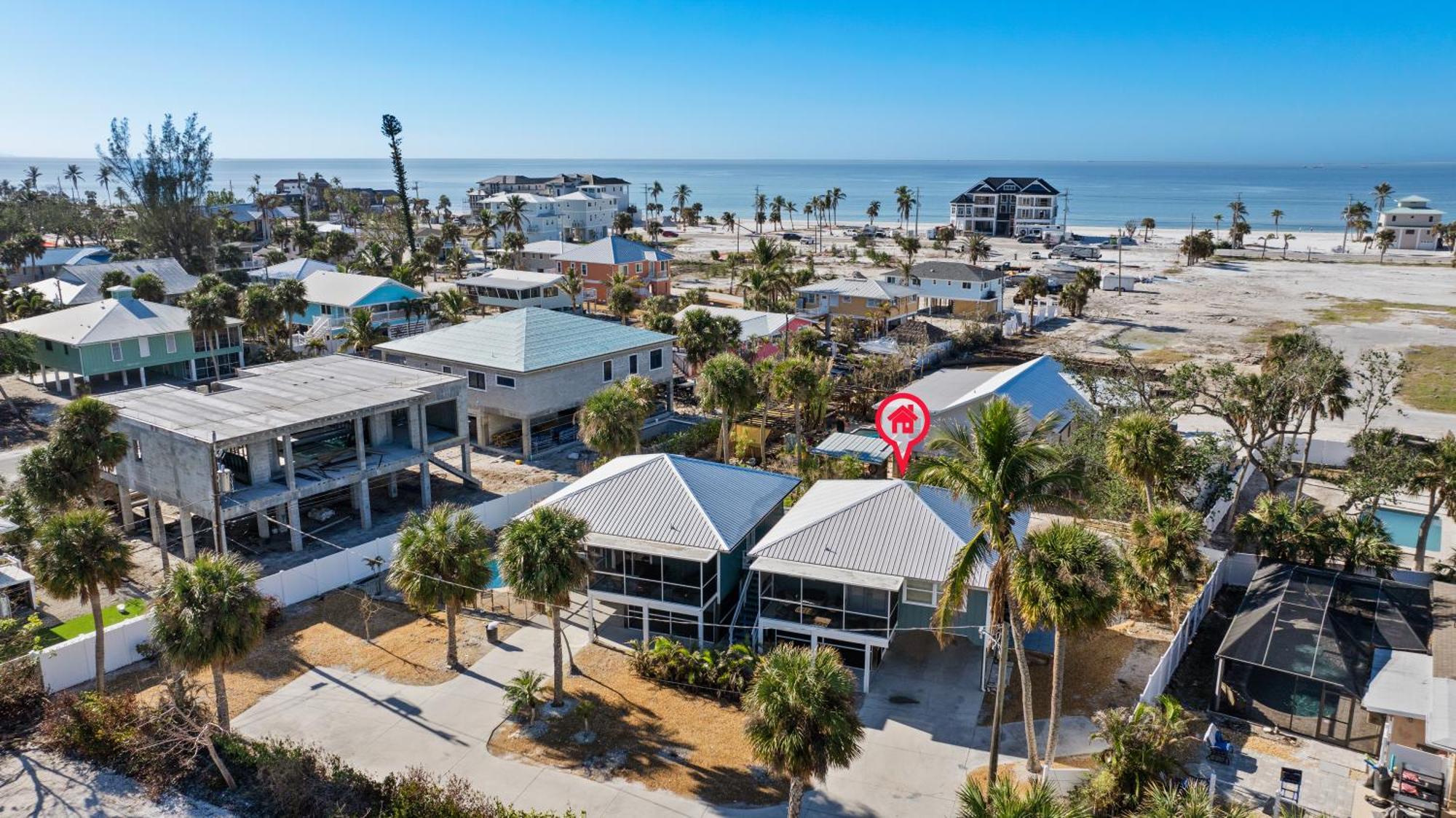 Beach Bungalow 1 By Sun Palace Vacations Fort Myers Beach Dış mekan fotoğraf